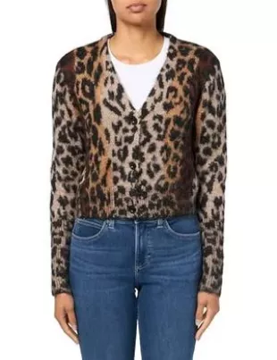 Wick Lex Cardigan in Brown