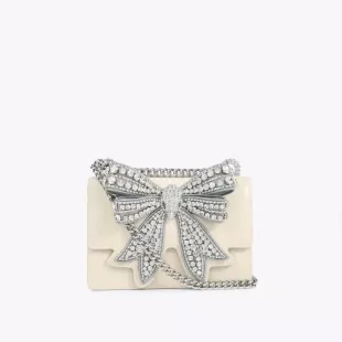 Bone Leather Cross Body Bag