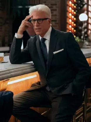 A Man on the Inside Ted Danson Black Suit