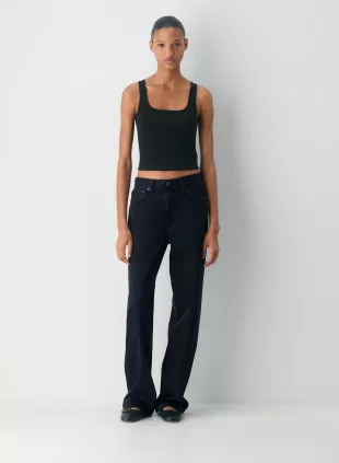 HomeStretch™ Smooth Squareneck Tank Top