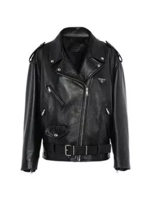 Nappa Leather Biker Jacket