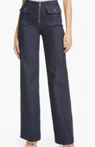 Azure Wide Leg Jeans