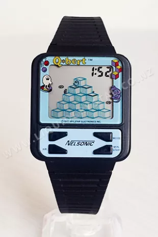 Nelsonic “Q*bert” game watch