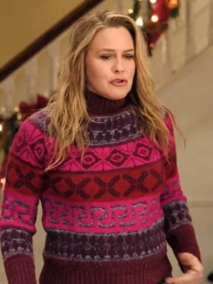 Vanson JACKETS - A Merry Little Ex-Mas 2025 Alicia Silverstone Knitted