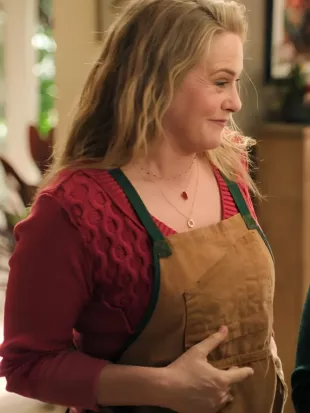A Merry Little Ex-Mas Melissa Joan Hart Brown Overalls