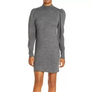 Mock Neck Sweater Dress