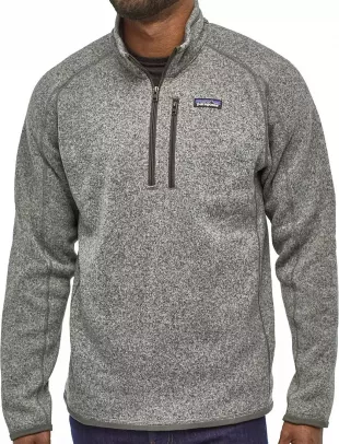 etter Sweater 1/4-Zip Fleece in Stonewash