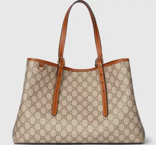 GG Emblem Large Tote Bag