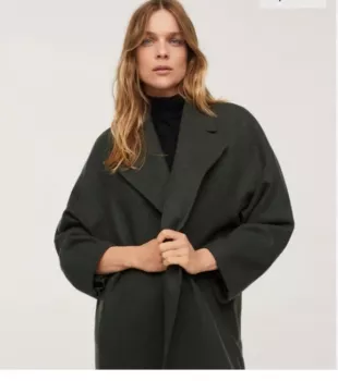 Lapels Wool Coat