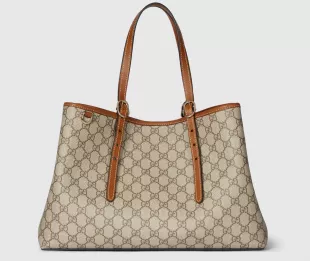 GG Emblem Large Tote Bag