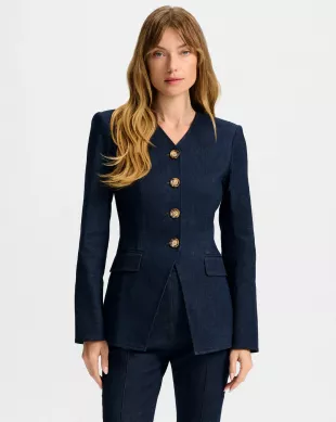 Cynthia Tailored Denim Jacket
