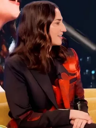 The Morning Show S04 Sara Bareilles Floral Blazer
