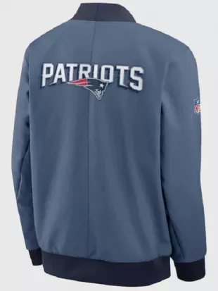 New England Patriots 2025 Rivalries Sideline Bomber Jacket