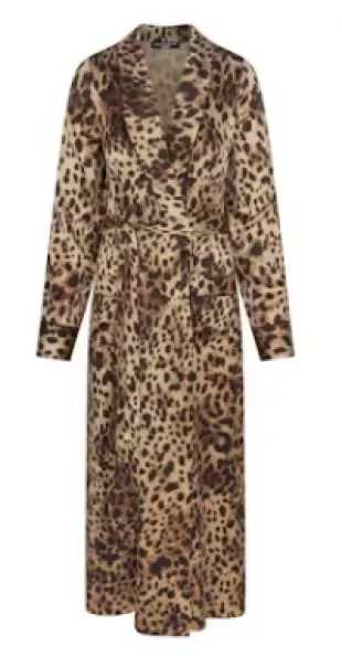 Leopard Robe