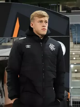 Connor Barron UEFA Europa League 2025/26 Black Jacket