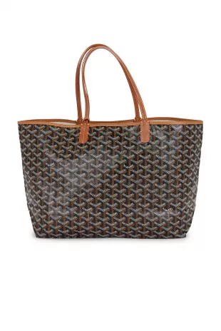 Goyard Black Printed Coated Canvas Tote Bag