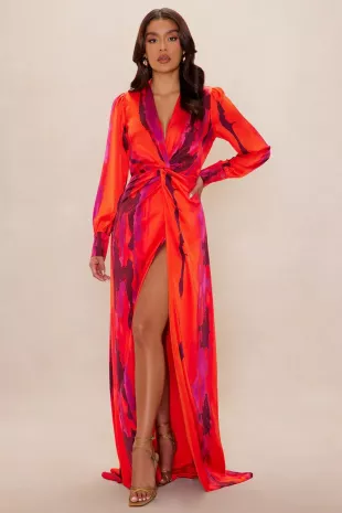 Gabriella Long Sleeve Maxi Dress