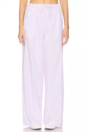 Pink Pinstripe Pants.
