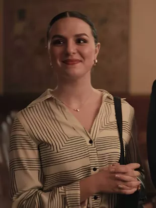 Minding Your Business Clarissa Cozzoni Patterned Shirt