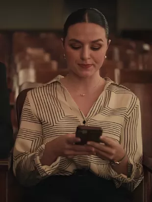 Minding Your Business 2025 Clarissa Cozzoni Patterned Shirt