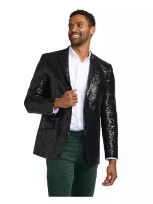 Sequin Blazer For Christmas