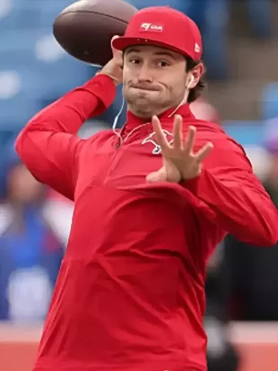 Baker Mayfield Anorak Hoodie Jacket