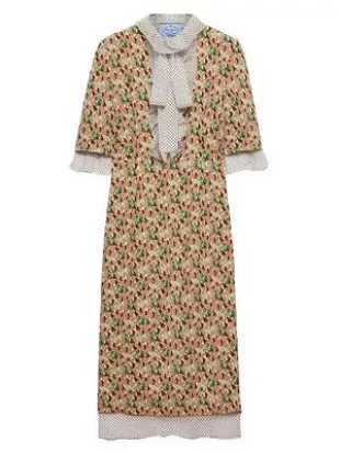 Printed Georgette Dress