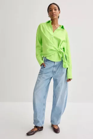 Draped Twisted Shirt