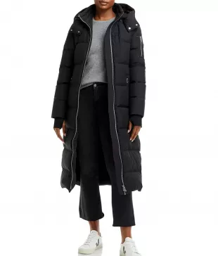 Black Puffer Coat