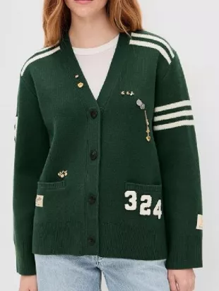 FBI S08 Alexandra Avezova Green Cardigan