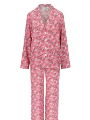 Loot Maya Rudolph Pink Floral Pajamas