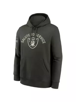 Pete Carroll 2025 Raiders Salute to Service Hoodie