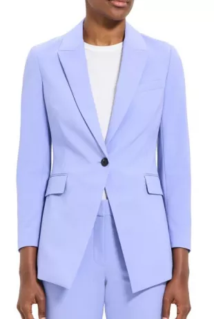 Etiennette Wool Blazer In Grotto