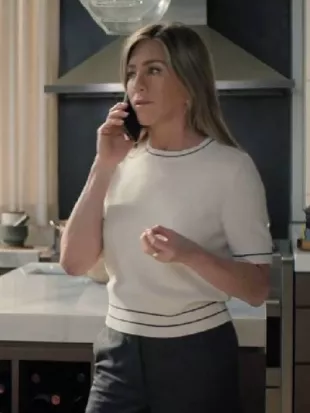 Jennifer Aniston The Morning Show White Sweater