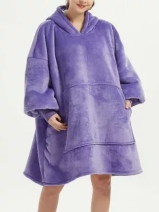 Baylen Out Loud Season 2 Baylen Dupree Purple Blanket Hoodie