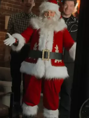 Alexandra Breckenridge Santa Suit