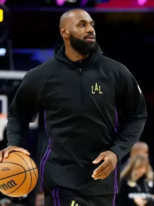 LeBron James Jazz vs Lakers 2025 Hoodie