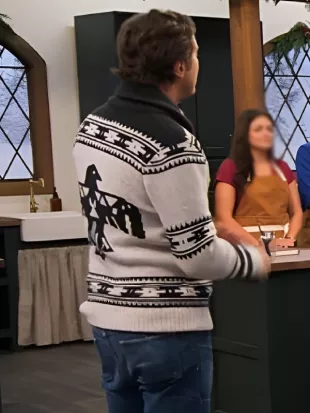 Gingerbread Land Oliver Hudson Thunderbird Cardigan