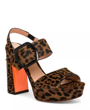 Animal Print Cavallino Sandals