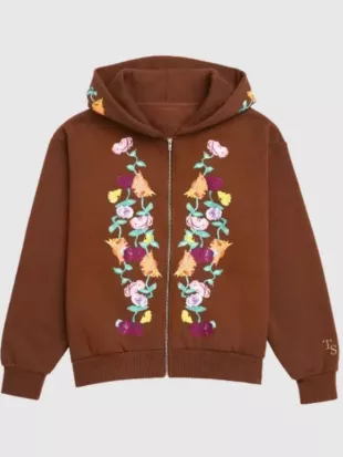 Taylor Swift The Eras Tour Acoustic Piano Brown Hoodie
