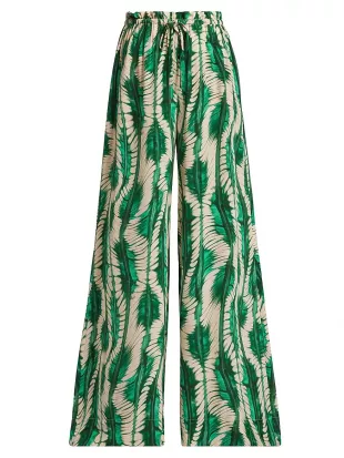 Sawyer Silk Wide Leg Pants