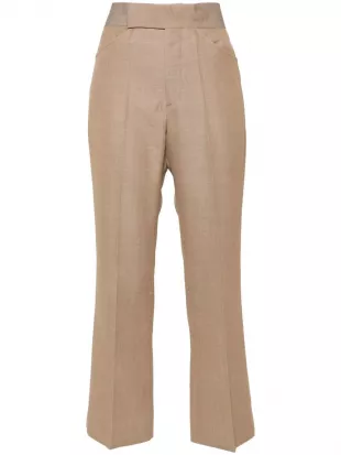 Cropped Flared Pants