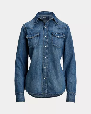 Denim Western Shirt