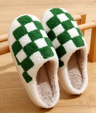 Slippers Casual Winter Home Cloudy Soft Sole Breathable Wear Resistant Anti Slip Shoes Girls