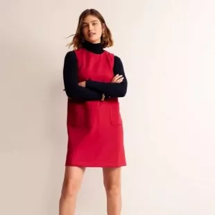 Pocket Detail Mini Shift Dress