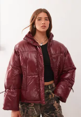 Shiny Puffer Jacket