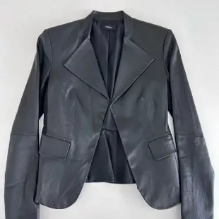 100% Lamb Leather Blazer