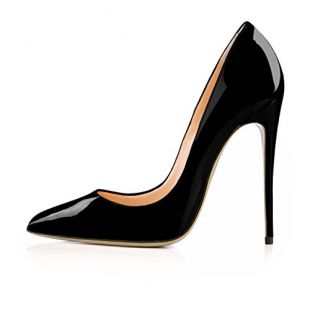 Chaussures Talons Aiguilles Noires OFFICE Taille UK 4 - Idéales Pour Soirée Ou Fête