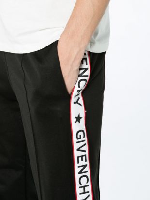 Givenchy Logo Stripe Joggers   Farfetch