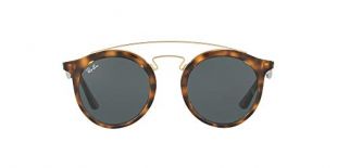 Ray-Ban 0RB4256 710/71 49 Montures de lunettes, Marron (Havana/Dark Green), Mixte Adulte